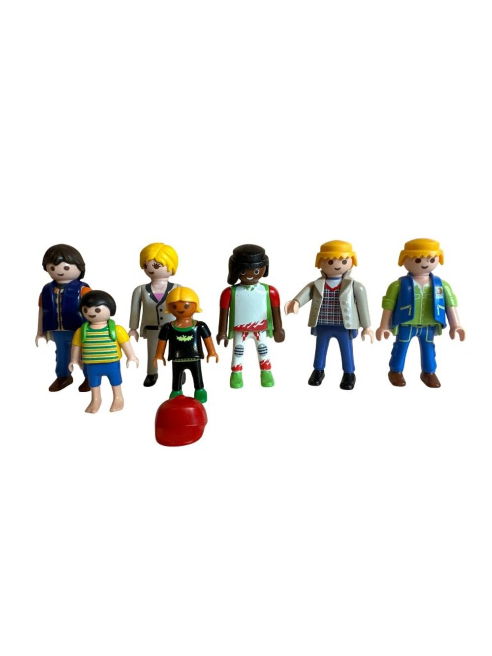 VTG Playmobil Figures Set Of 7 With Accessories Children Adults Toys Pretend